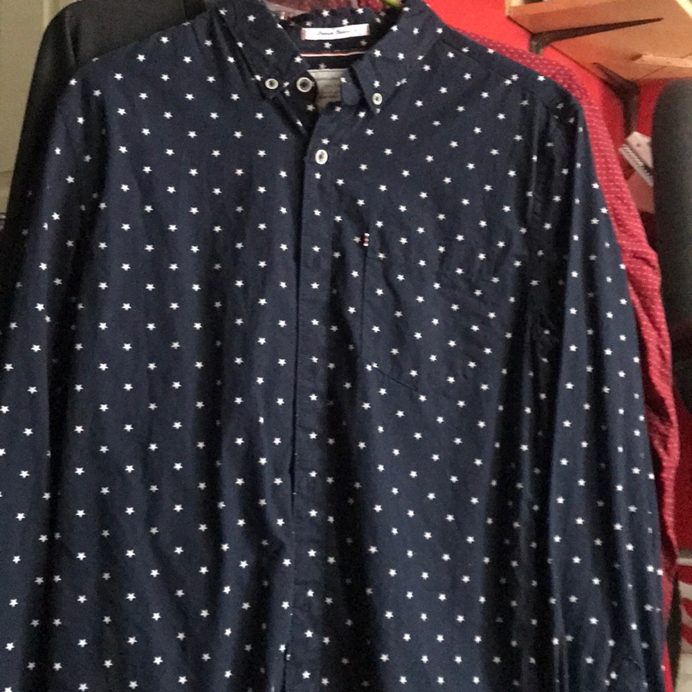 Travelers Collection Long Sleeve Button Up